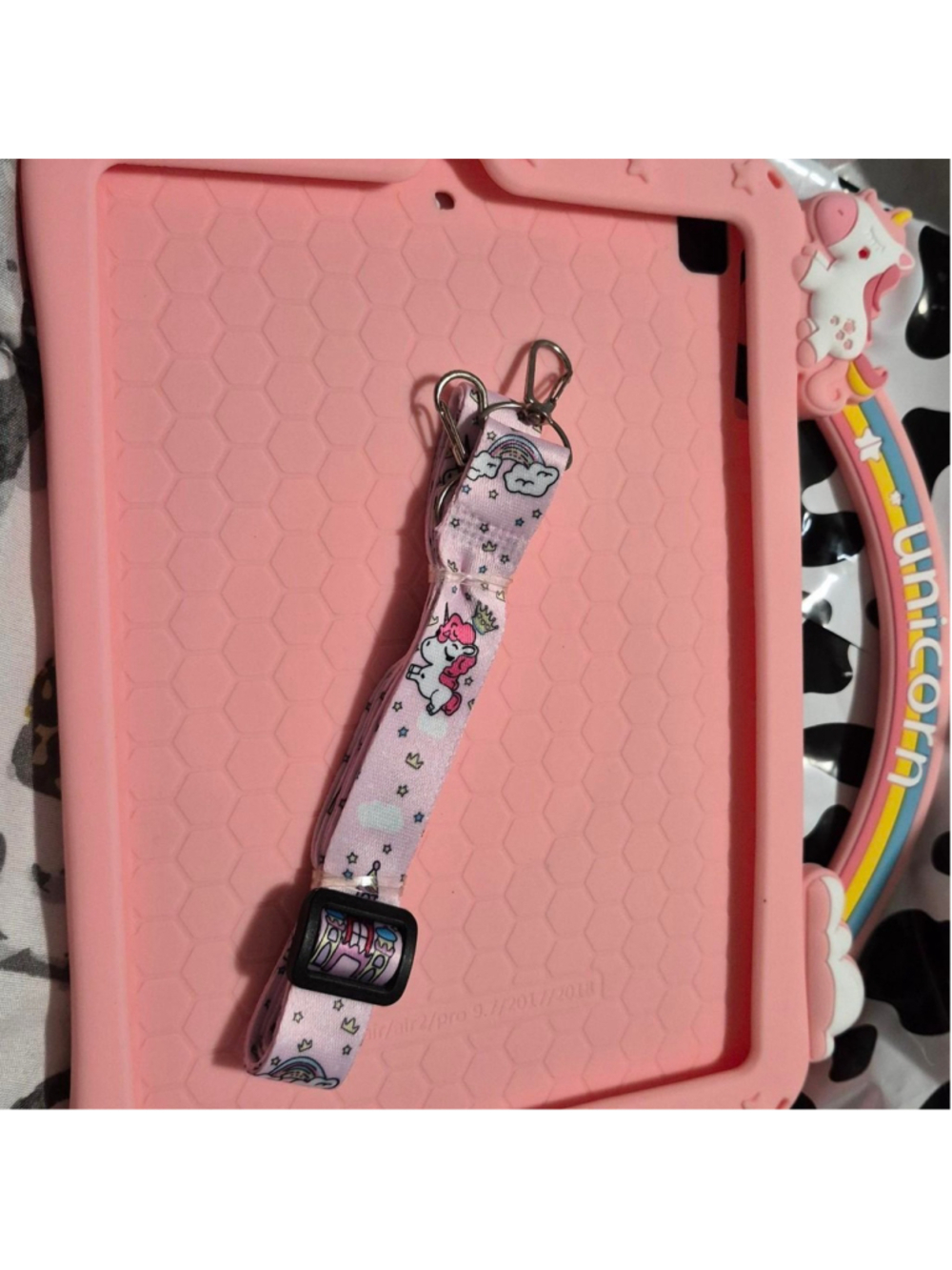 iPad unicorn case cover brand new with over the shoulder strap brand new